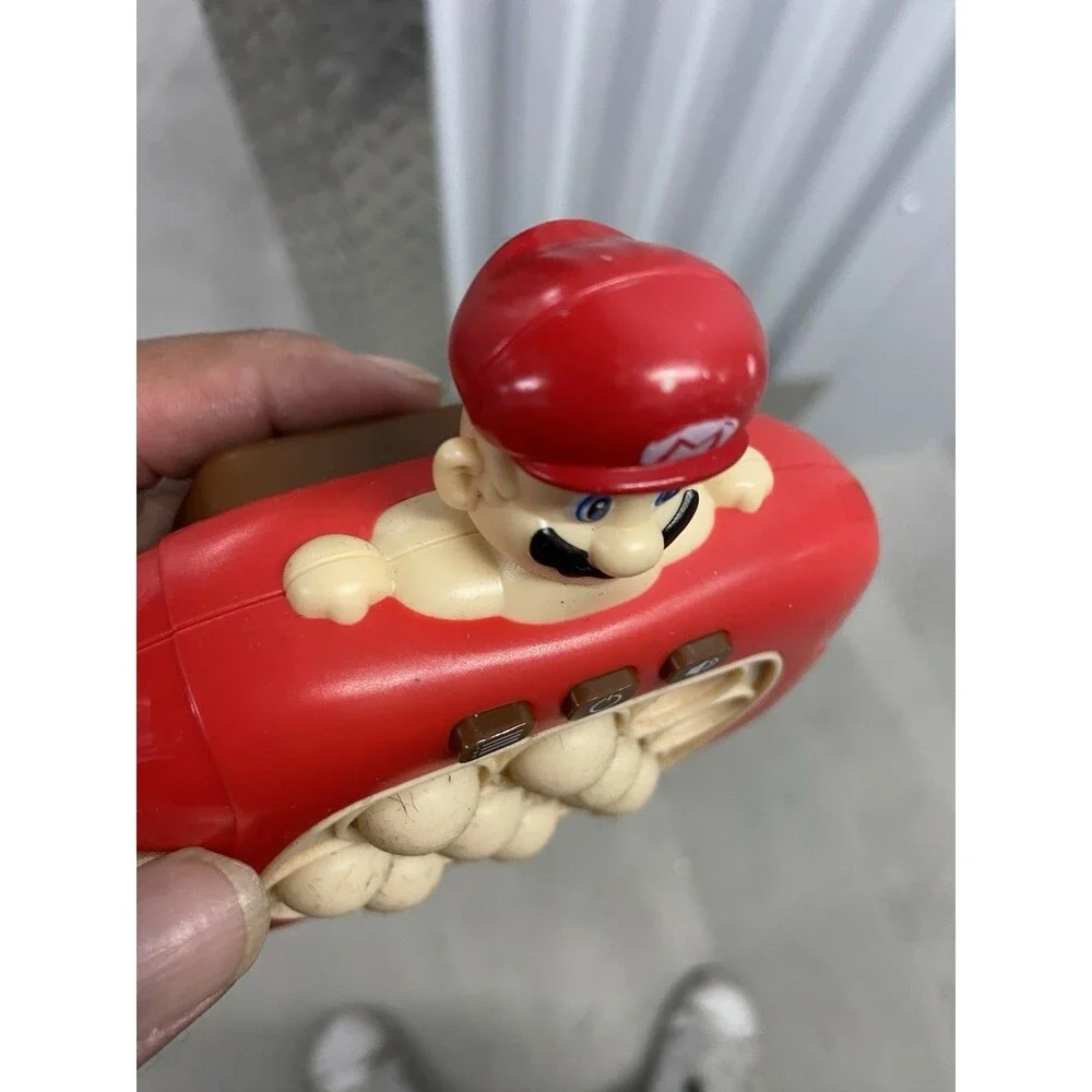 Super Mario Electronic Light Up Pop Handheld Fidget Game Red Sensory Toy